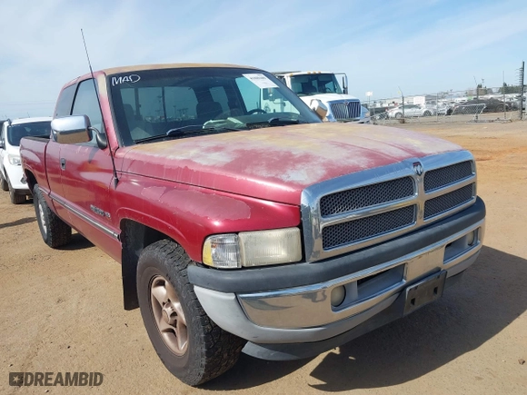 1996 Dodge Ram 1500 with VIN 1B7HC13Z8TJ139978, listed as a IAAI auction lot 41689489 with 211,671 mi miles. Bid and sale history available at carsss.com. Image 1.