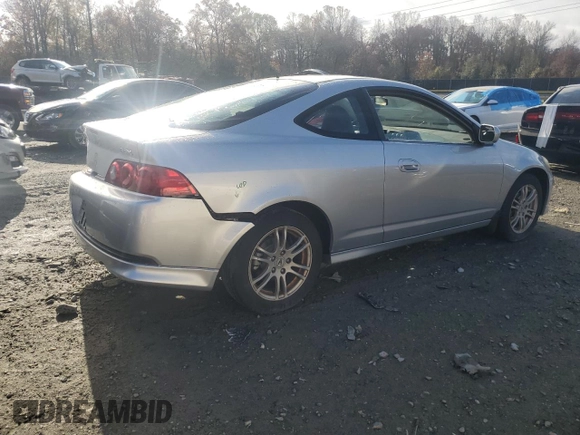 2006 Acura RSX with VIN JH4DC54886S001334, listed as a Copart auction lot 79616134 with 93,534 mi miles and Salvage Title. Bid and sale history available at carsss.com. Image 3.