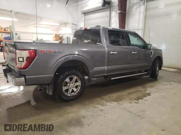 2021 Ford F-150 XL with VIN 1FTFW1E57MFB94466, listed as a Copart auction lot 48187855 with 78,785 mi miles and Salvage Title. Bid and sale history available at carsss.com. Image 3.
