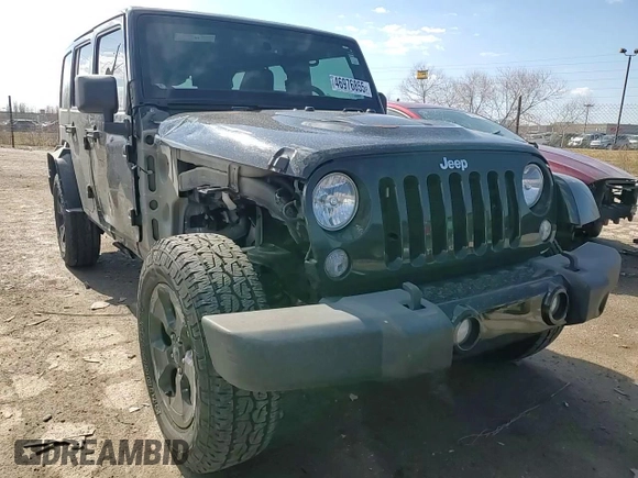 2014 Jeep Wrangler Unlimited Sahara with VIN 1C4BJWEG1EL107711, listed as a Copart auction lot 46976855 with 0 mi miles and Salvage Title. Bid and sale history available at carsss.com. Image 11.