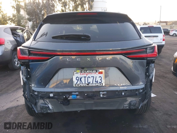 2024 Lexus NX 350h Premium with VIN JTJGKCEZ3R5019690, listed as a IAAI auction lot 42540919 with 21,705 mi miles and . Bid and sale history available at DreamBid. Image 17.