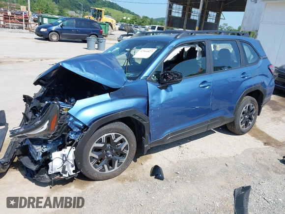 2025 Subaru Forester with VIN JF2SLDAC7SH407416, listed as a IAAI auction lot 42566823 with 13,165 mi miles and . Bid and sale history available at DreamBid. Image 18.