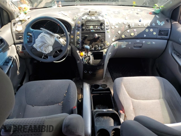 2006 Toyota Sienna CE with VIN 5TDZA23C16S460618, listed as a Copart auction lot 48581875 with 185,505 mi miles and Salvage Title. Bid and sale history available at carsss.com. Image 8.