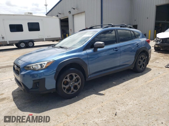 2021 Subaru Crosstrek Special Sports z VIN JF2GTHSC5MH262424, wystawiony jako Copart lot #62937685 z przebiegiem 52 681 mil mil oraz Szkoda całkowita • Salvage title. Historia ofert i sprzedaży dostępna na DreamBid. Obrazek 1.