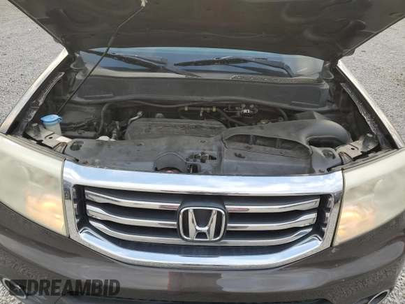 2012 Honda Pilot EX-L with VIN 5FNYF4H60CB016206, listed as a Copart auction lot 51172215 with 191,421 mi miles and Salvage Title. Bid and sale history available at carsss.com. Image 12.