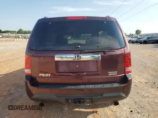 2013 Honda Pilot Touring with VIN 5FNYF4H90DB041747, listed as a Copart auction lot 60034275 with Not provided miles and Salvage title. Bid and sale history available at DreamBid. Image 6.