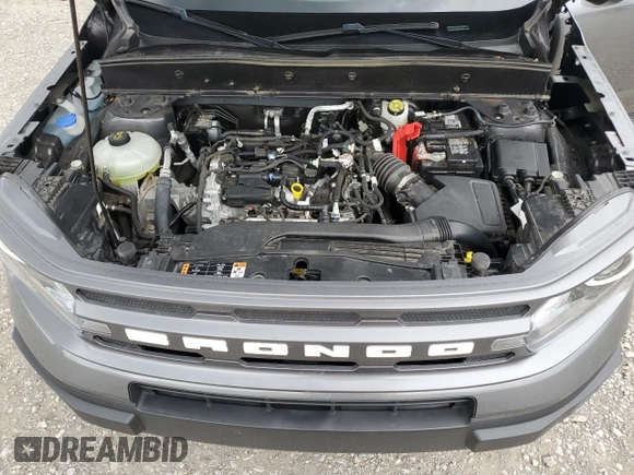 2023 Ford Bronco Sport Big Bend с VIN 3FMCR9B66PRD43264, выставлен на аукционе Copart как лот 57277165 с пробегом 47 892 миль миль и Списание • Salvage title. История ставок и продаж доступна на DreamBid. Изображение 12.