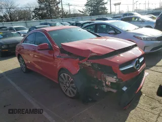 2017 Mercedes-Benz CLA with VIN WDDSJ4GB4HN491214, listed as a Copart auction lot 35938843 with 0 mi miles. Bid and sale history available at carsss.com. Image 4.
