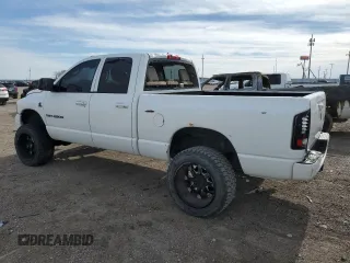 2005 Dodge 2500 SLT with VIN 3D7KS28C15G861404, listed as a Copart auction lot 55014625 with 375,107 mi miles and Salvage title. Bid and sale history available at DreamBid. Image 2.