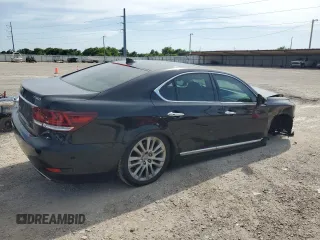 2014 Lexus LS 460 z VIN JTHBL5EF0E5131013, wystawiony jako Copart lot #56685775 z przebiegiem 217 666 mil mil oraz Szkoda całkowita • Salvage title. Historia ofert i sprzedaży dostępna na DreamBid. Obrazek 3.