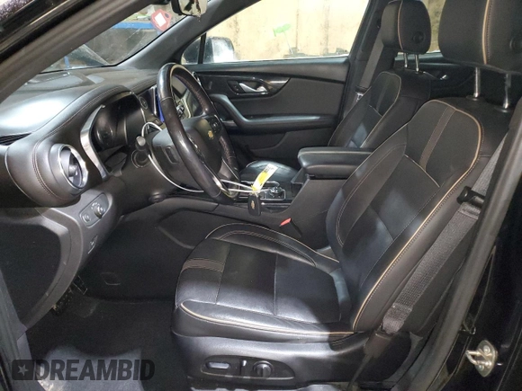 2020 Chevrolet Blazer Premier with VIN 3GNKBLRSXLS557639, listed as a Copart auction lot 44272915 with 105,201 mi miles and Clean title. Bid and sale history available at DreamBid. Image 7.