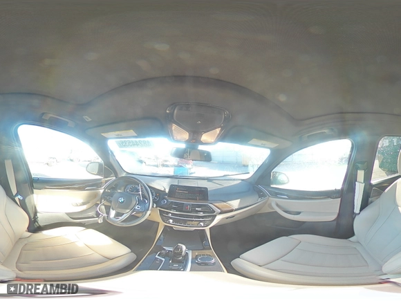 2018 BMW X3 xDrive30i with VIN 5UXTR9C53JLD70052, listed as a Copart auction lot 48244535 with 57,928 mi miles and Salvage Title. Bid and sale history available at carsss.com. Image 16.