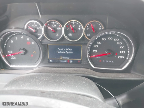 2019 Chevrolet Silverado 1500 LT with VIN 1GCPYDEK8KZ360429, listed as a IAAI auction lot 41787223 with 132,432 mi miles. Bid and sale history available at carsss.com. Image 7.