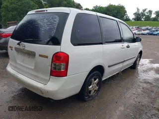 2001 Mazda MPV DX z VIN JM3LW28G210192393, wystawiony jako IAAI lot #42366997 z przebiegiem Nie podano mil oraz . Historia ofert i sprzedaży dostępna na DreamBid. Obrazek 4.