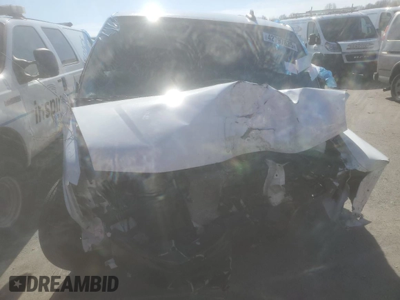 2024 GMC Savana Cargo Van with VIN 1GTZ7HFP5R1102780, listed as a Copart auction lot 42797835 with 0 mi miles and Salvage Title. Bid and sale history available at carsss.com. Image 5.