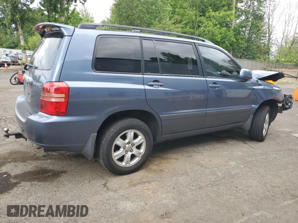 2001 Toyota Highlander z VIN JTEHF21A110037950, wystawiony jako Copart lot #57530355 z przebiegiem 129 840 mil mil oraz Szkoda całkowita • Salvage title. Historia ofert i sprzedaży dostępna na DreamBid. Obrazek 3.