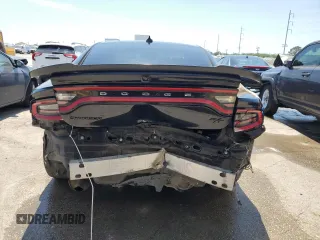 2018 Dodge Charger R/T with VIN 2C3CDXCT8JH180782, listed as a Copart auction lot 53268225 with 156,194 mi miles and Salvage Title. Bid and sale history available at carsss.com. Image 6.