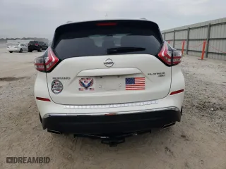 2017 Nissan Murano Platinum with VIN 5N1AZ2MH3HN148689, listed as a Copart auction lot 86223424 with 195,046 mi miles and Salvage Title. Bid and sale history available at carsss.com. Image 6.