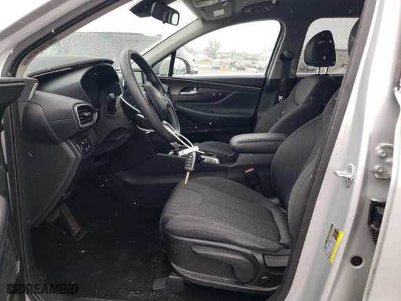 2019 Hyundai Santa Fe SE with VIN 5NMS2CAD8KH103644, listed as a Copart auction lot 45297835 with 48,683 mi miles and Salvage Title. Bid and sale history available at carsss.com. Image 7.