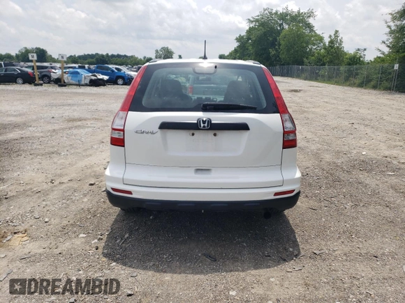 2010 Honda CR-V LX with VIN 3CZRE3H35AG705585, listed as a Copart auction lot 60032855 with 115,136 mi miles and Salvage title. Bid and sale history available at DreamBid. Image 6.