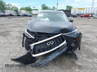 2024 Infiniti QX60 Luxe with VIN 5N1DL1FS1RC335847, listed as a IAAI auction lot 42255354 with 12,219 mi miles and . Bid and sale history available at DreamBid. Image 13.
