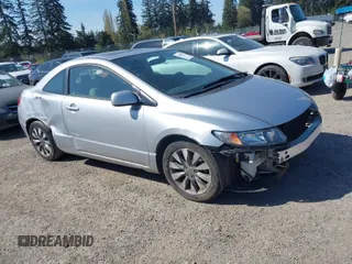 2009 Honda Civic Cpe EX with VIN 2HGFG12839H521061, listed as a IAAI auction lot 42043902 with 83,731 mi miles. Bid and sale history available at carsss.com. Image 1.