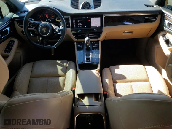 2023 Porsche Macan with VIN WP1AA2A59PLB10768, listed as a Copart auction lot 49745285 with 42,800 mi miles and Salvage Title. Bid and sale history available at carsss.com. Image 8.