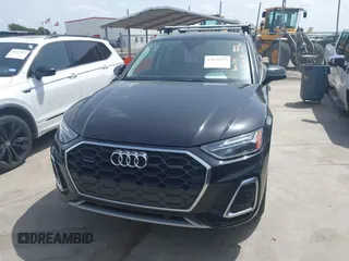 2023 Audi Q5 S line Premium with VIN WA1GAAFY3P2027829, listed as a IAAI auction lot 42638257 with 61,925 mi miles and . Bid and sale history available at DreamBid. Image 12.
