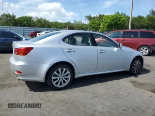 2006 Lexus IS 250 with VIN JTHCK262X62006914, listed as a Copart auction lot 59180695 with 56,921 mi miles and Clean title. Bid and sale history available at DreamBid. Image 3.