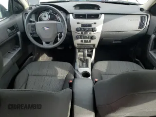 2008 Ford Focus SE with VIN 1FAHP35N58W201279, listed as a Copart auction lot 49823095 with 154,236 mi miles and Salvage Title. Bid and sale history available at carsss.com. Image 8.