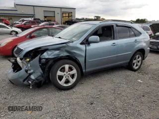 2005 Lexus RX 330 z VIN 2T2HA31U35C066120, wystawiony jako Copart lot #57528315 z przebiegiem 158 278 mil mil oraz Szkoda całkowita • Salvage title. Historia ofert i sprzedaży dostępna na DreamBid. Obrazek 1.
