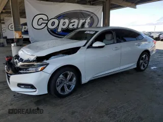2018 Honda Accord EX-L with VIN 1HGCV2F68JA023044, listed as a Copart auction lot 62790115 with 115,048 mi miles and Salvage title. Bid and sale history available at DreamBid. Image 1.
