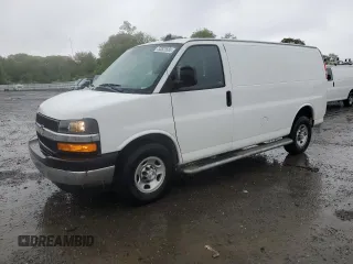 2021 Chevrolet Express Cargo z VIN 1GCWGAF78M1259125, wystawiony jako Copart lot #58451345 z przebiegiem 52 544 mil mil oraz Szkody całkowita. Historia ofert i sprzedaży dostępna na DreamBid. Obrazek 1.