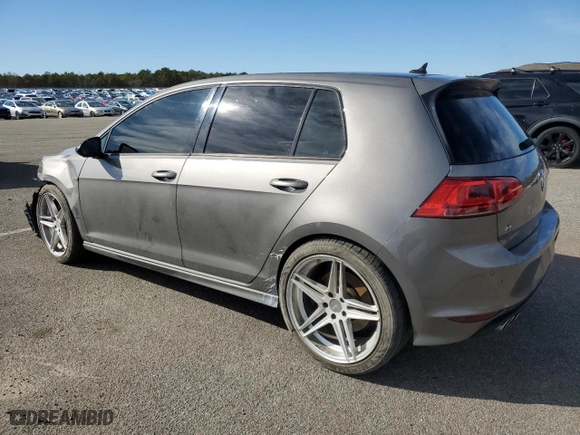 2017 Volkswagen Golf R with VIN WVWVF7AU1HW109123, listed as a Copart auction lot 49258945 with NaN miles and Salvage Title. Bid and sale history available at carsss.com. Image 2.