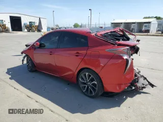 2017 Toyota Prius Two with VIN JTDKBRFUXH3054014, listed as a Copart auction lot 54104105 with 0 mi miles and Salvage Title. Bid and sale history available at carsss.com. Image 2.