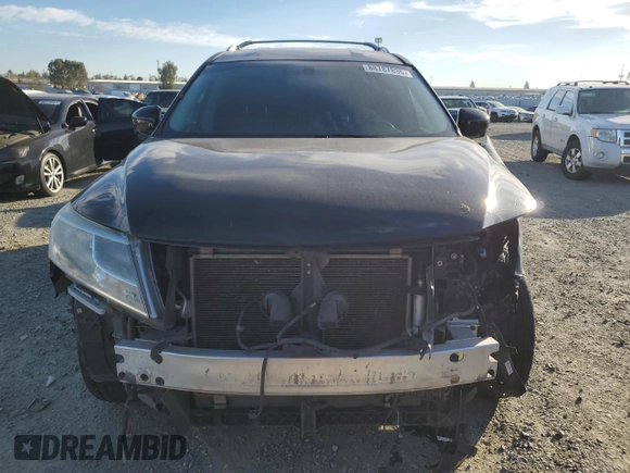2016 Nissan Pathfinder Platinum with VIN 5N1AR2MN7GC620845, listed as a Copart auction lot 88787835 with 131,799 mi miles and Salvage Title. Bid and sale history available at carsss.com. Image 5.
