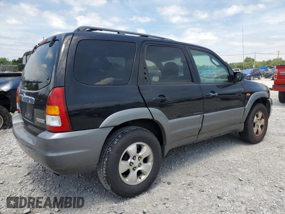 2002 Mazda Tribute LX with VIN 4F2YU09182KM12760, listed as a Copart auction lot 61292724 with 226,479 mi miles and Salvage Title. Bid and sale history available at carsss.com. Image 3.