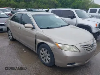 2008 Toyota Camry LE with VIN 4T1BK46KX8U574706, listed as a IAAI auction lot 41954313 with 217,899 mi miles. Bid and sale history available at carsss.com. Image 1.