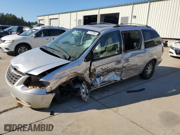 2006 Chrysler Town & Country LWB Touring with VIN 2A4GP54L66R689045, listed as a Copart auction lot 77197064 with 301,778 mi miles and Salvage Title. Bid and sale history available at carsss.com. Image 1.