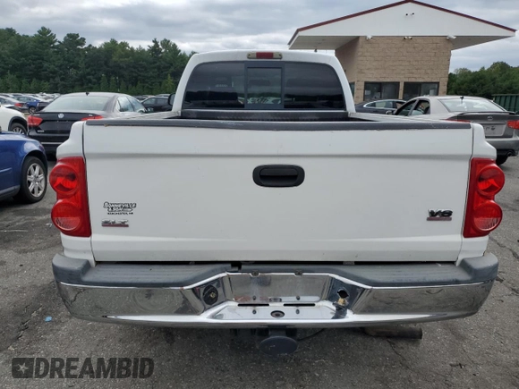 2006 Dodge Dakota SLT with VIN 1D7HW42N86S583549, listed as a Copart auction lot 69373164 with 194,509 mi miles and Salvage Title. Bid and sale history available at carsss.com. Image 6.
