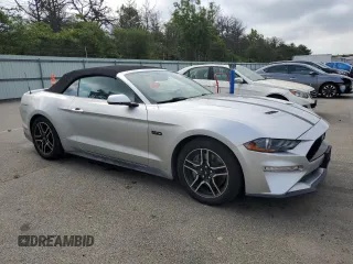 2019 Ford Mustang GT Premium with VIN 1FATP8FF1K5126110, listed as a Copart auction lot 64221625 with 69,679 mi miles and Clean title. Bid and sale history available at DreamBid. Image 4.