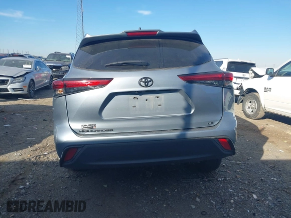 2023 Toyota Highlander L with VIN 5TDKDRAH9PS045905, listed as a IAAI auction lot 40906576 with 32,949 mi miles and . Bid and sale history available at DreamBid. Image 16.