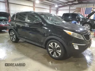 2011 Kia Sportage SX with VIN KNDPCCA60B7113516, listed as a Copart auction lot 83825714 with 113,406 mi miles and Salvage Title. Bid and sale history available at carsss.com. Image 4.