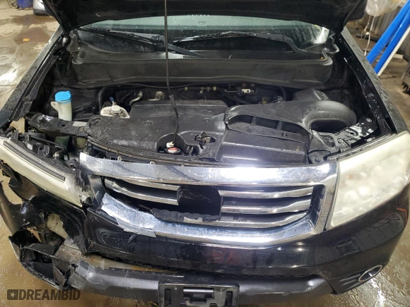 2013 Honda Pilot EX-L with VIN 5FNYF4H71DB012143, listed as a Copart auction lot 49634435 with 211,582 mi miles and Salvage Title. Bid and sale history available at carsss.com. Image 11.