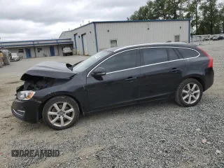 2016 Volvo V60 T5 Drive-E Premier with VIN YV140MEK2G1287763, listed as a Copart auction lot 64297004 with 145,377 mi miles and Salvage Title. Bid and sale history available at carsss.com. Image 1.