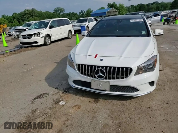 2018 Mercedes-Benz CLA 250 with VIN WDDSJ4GBXJN639792, listed as a Copart auction lot 62102235 with 96,261 mi miles and Salvage title. Bid and sale history available at DreamBid. Image 13.