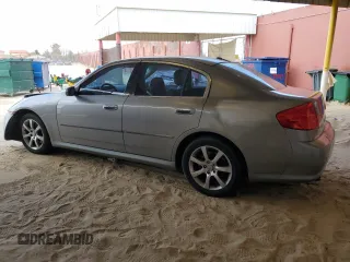 2005 Infiniti G35 z VIN JNKCV51E85M203254, wystawiony jako Copart lot #48826565 z przebiegiem 217 479 mil mil oraz Szkoda całkowita • Salvage title. Historia ofert i sprzedaży dostępna na DreamBid. Obrazek 2.