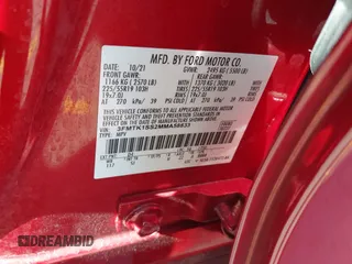 2021 Ford Mustang Mach-E Select with VIN 3FMTK1SS2MMA58833, listed as a IAAI auction lot 42011399 with 109,076 mi miles and . Bid and sale history available at DreamBid. Image 9.