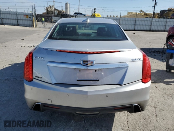 2018 Cadillac CTS Sedan Luxury AWD with VIN 1G6AX5SX5J0105225, listed as a Copart auction lot 47217855 with 44,737 mi miles and Salvage Title. Bid and sale history available at carsss.com. Image 6.
