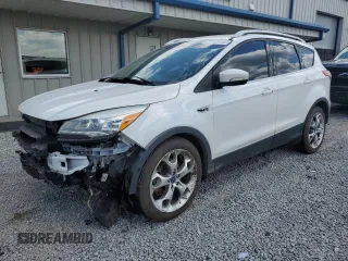 2015 Ford Escape Titanium z VIN 1FMCU9J90FUC41606, wystawiony jako Copart lot #57458455 z przebiegiem 71 671 mil mil oraz Szkoda całkowita • Salvage title. Historia ofert i sprzedaży dostępna na DreamBid. Obrazek 1.